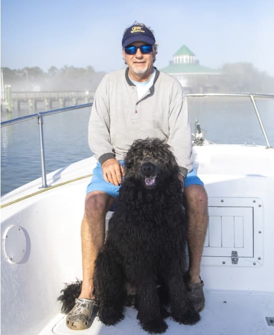 Captain Jon and Trey of Black Dog Charters in Hilton Head Captain Jon and Trey of Black Dog Charters in Hilton Head